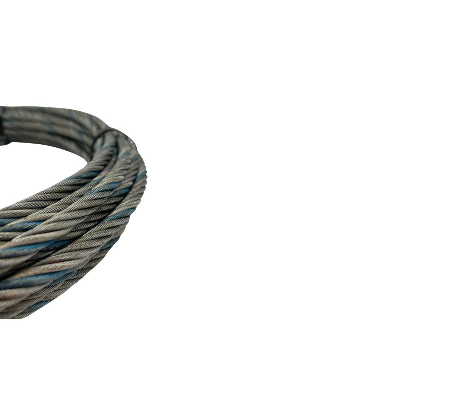 BA Products 3/8" Fiber Core Winch Cable with Self-Locking Swivel Hook - Image 5