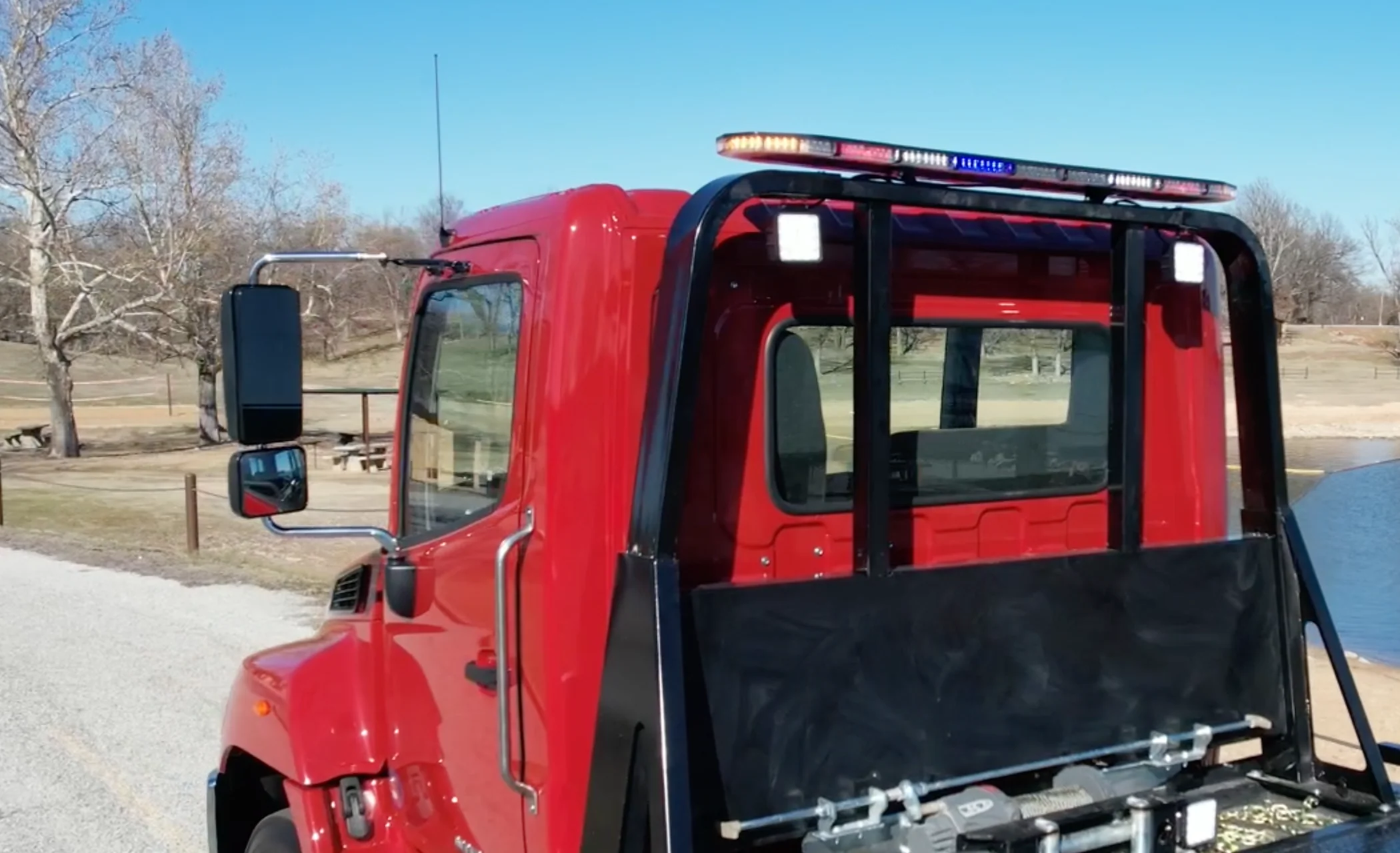 BATP Red / Blue / Clear LED Light Bar - Image 6