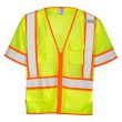 Kishigo Lime Mesh Safety Vest Class 3 - XXXL - Image 3