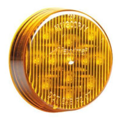 Maxxima Round Dual Volt Clearance Marker